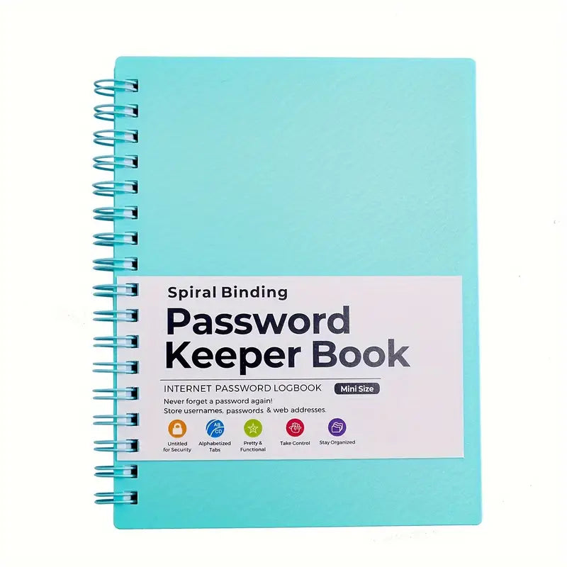 Password Keeper Book Mini Logbook