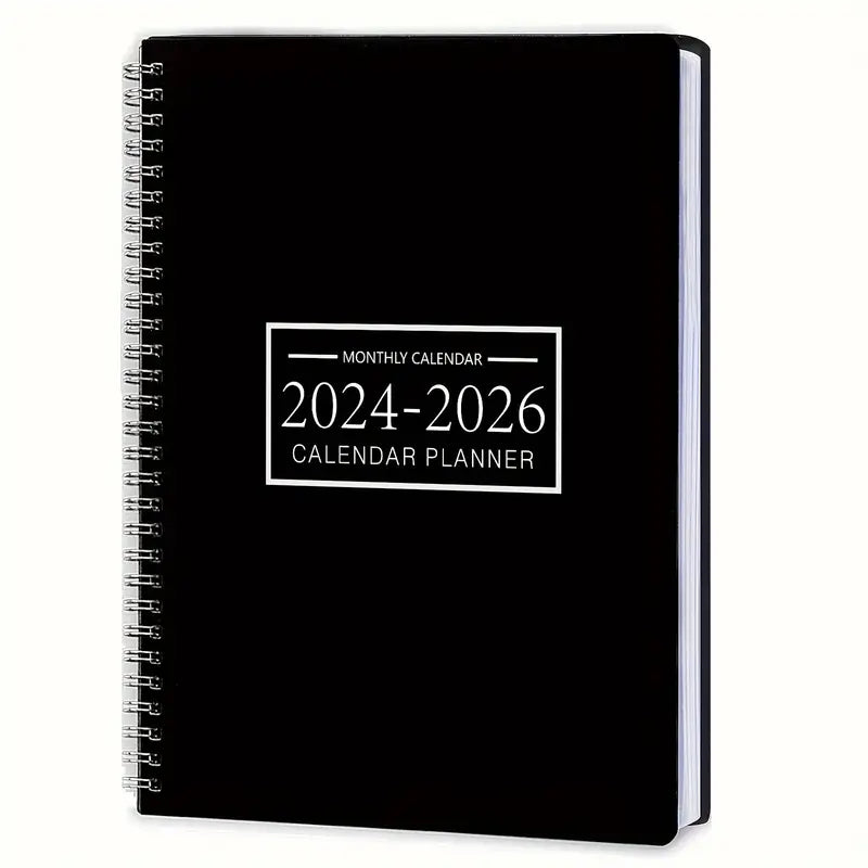 January 2024 - December 2025 Monthly Academic Notebook