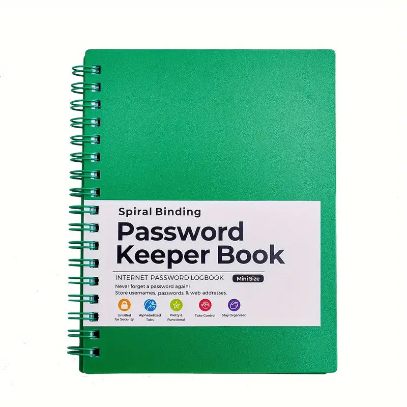 Password Keeper Book Mini Logbook