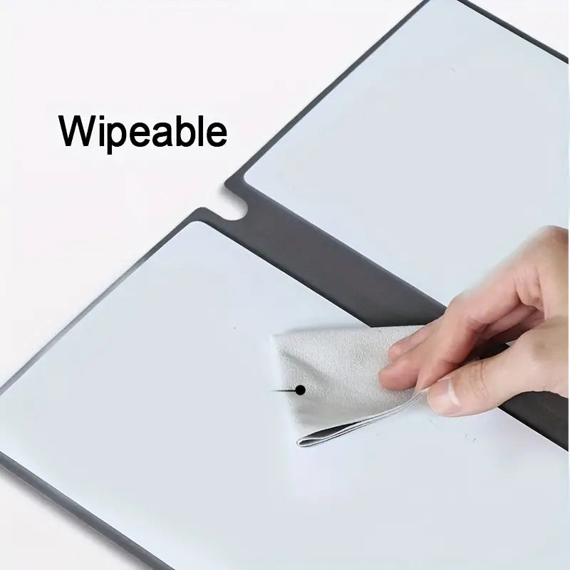 Stylish A5 Reusable Whiteboard Notebook with Free Whiteboard Pen