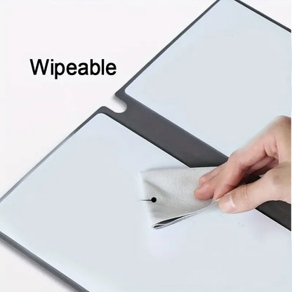 Stylish A5 Reusable Whiteboard Notebook with Free Whiteboard Pen