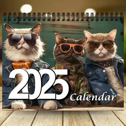 2025 Stylish Cats Calendar: Feline Fashion for the Year Ahead