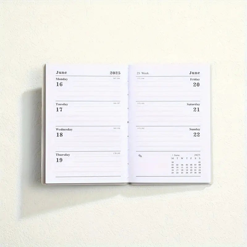 2025 A7 Compact Pocket Planner for School or Work