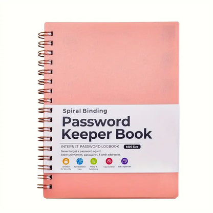 Password Keeper Book Mini Logbook